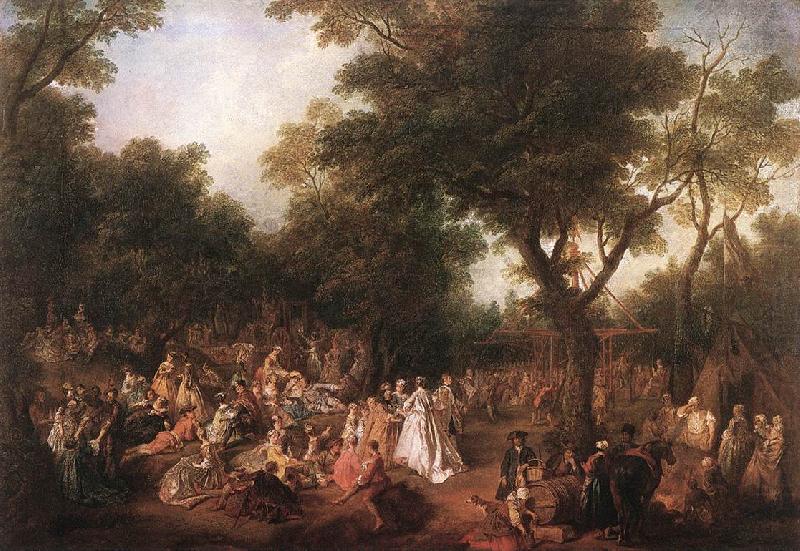 Fete in a Wood, Nicolas Lancret